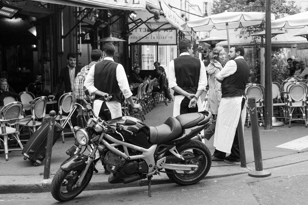 La rue avec quelneurs | Saint-Germain-des-Prés, Paris, 16/10/2014